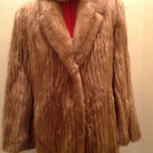 Vintage Genuine Mink Fur Stroller